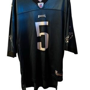 Vintage Philadelphia Eagles Reebok Dovovan Mcnabb Black NFL Eagles Jersey